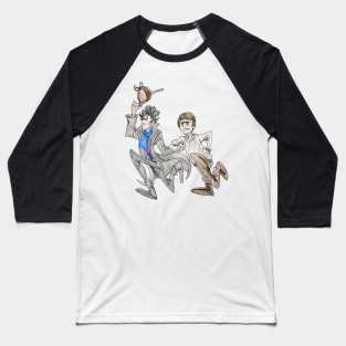 Sherlock doodle Baseball T-Shirt